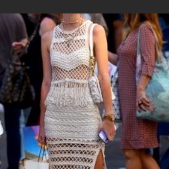 NWT zara macrame top - Picture 2 of 8